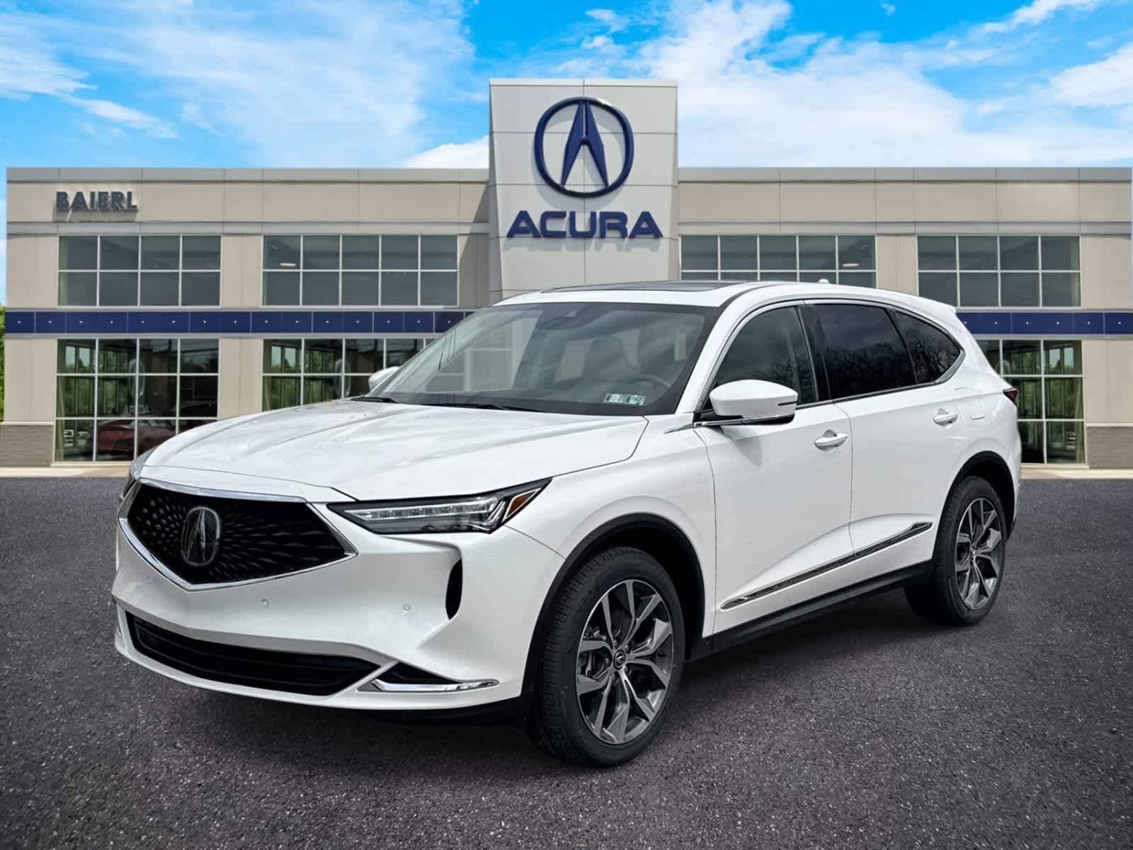Platinum White Pearl 2023 Acura MDX SH-AWD with Technology Package SUV / Crossover All-Wheel Drive Automatic