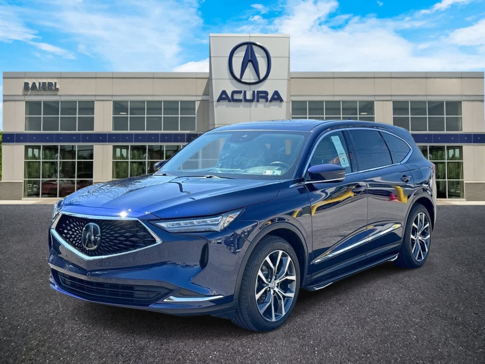 Fathom Blue Pearl 2023 Acura MDX SH-AWD with Technology Package SUV / Crossover All-Wheel Drive Automatic