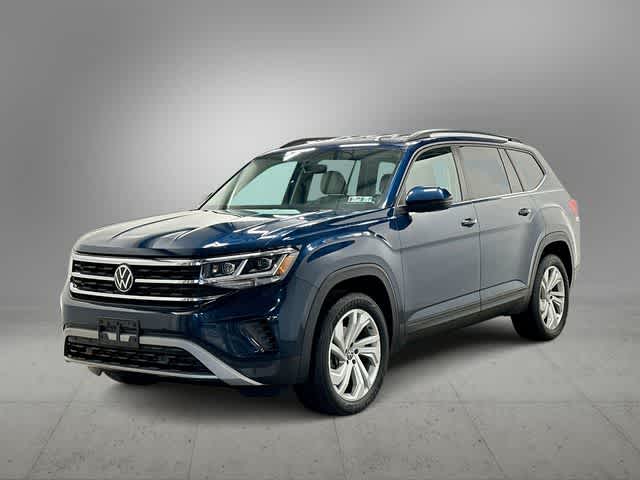 Tourmaline Blue Metallic 2023 Volkswagen Atlas 2.0T SE 4Motion AWD with Technology SUV / Crossover All-Wheel Drive 8-Speed Automatic
