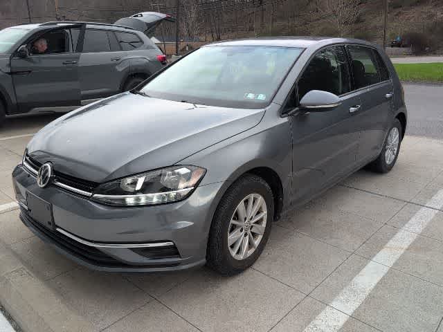 Platinum Gray Metallic 2019 Volkswagen Golf S FWD Hatchback Front-Wheel Drive 8-Speed Automatic