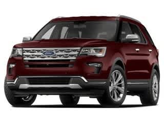 Red (Burgundy Velvet Metallic Tinted Clearcoat) 2018 Ford Explorer SUV / Crossover All-Wheel Drive Automatic