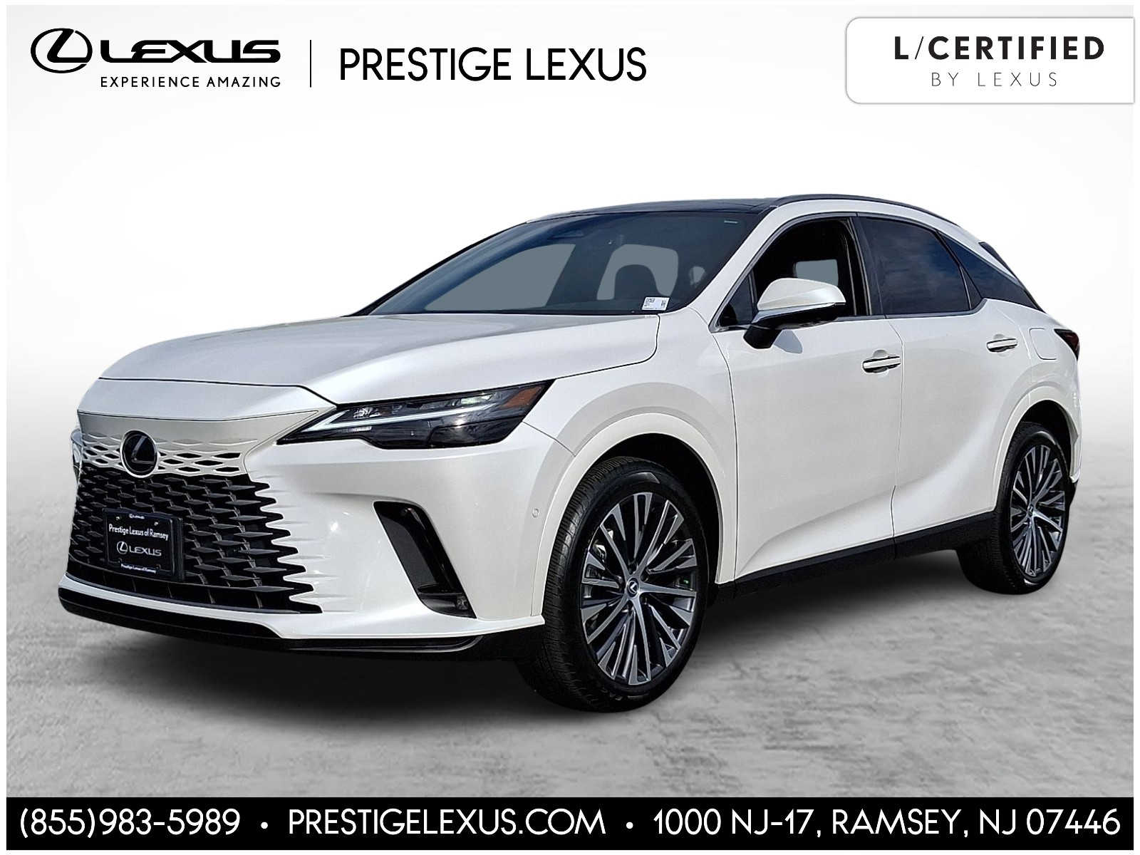 Eminent White Pearl 2023 Lexus RX Hybrid 350h Premium AWD SUV / Crossover All-Wheel Drive Continuously Variable Transmission