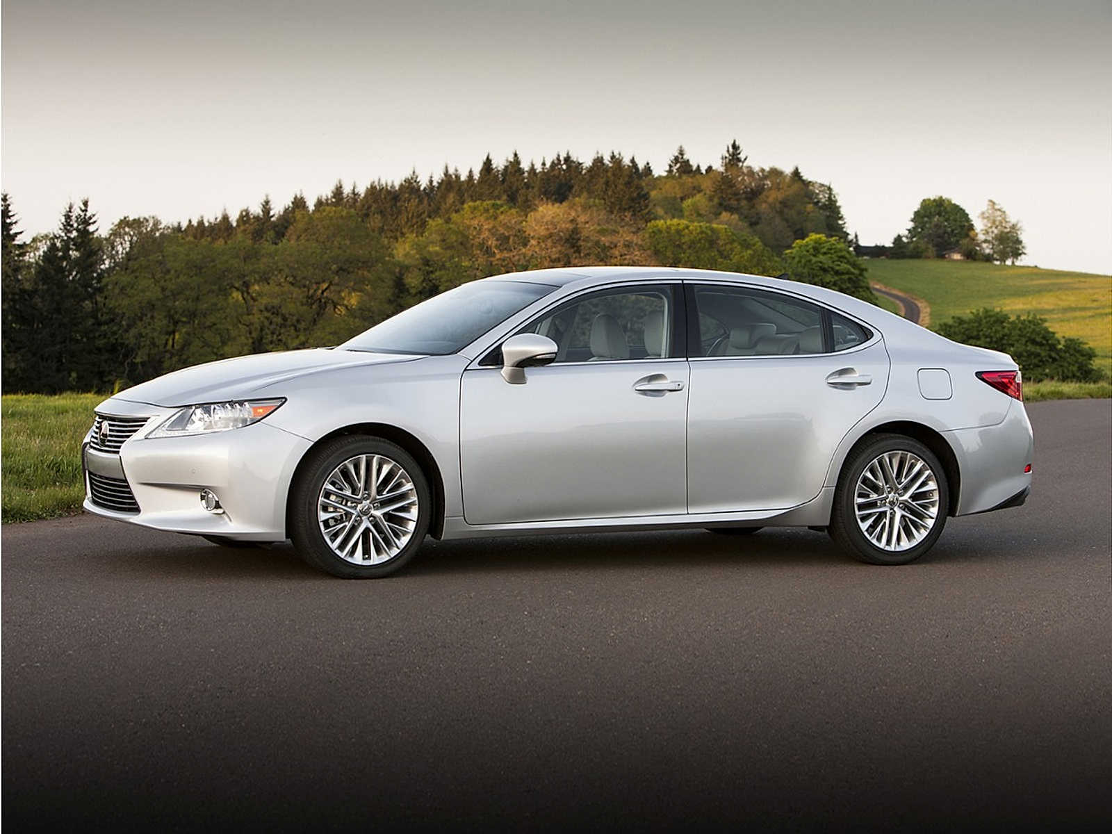 Nebula Gray Pearl 2013 Lexus ES 350 FWD Sedan Front-Wheel Drive 6-Speed Automatic