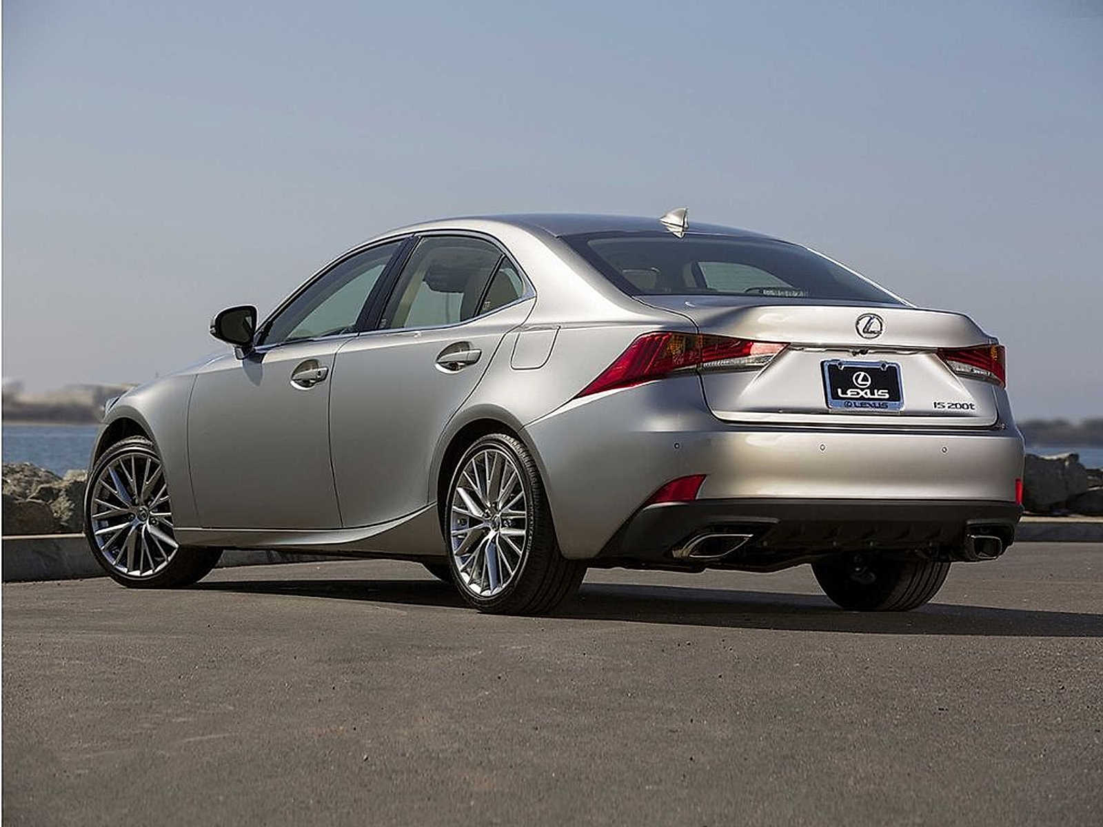 Ultra White 2017 Lexus IS Sedan All-Wheel Drive 6-Speed Automatic