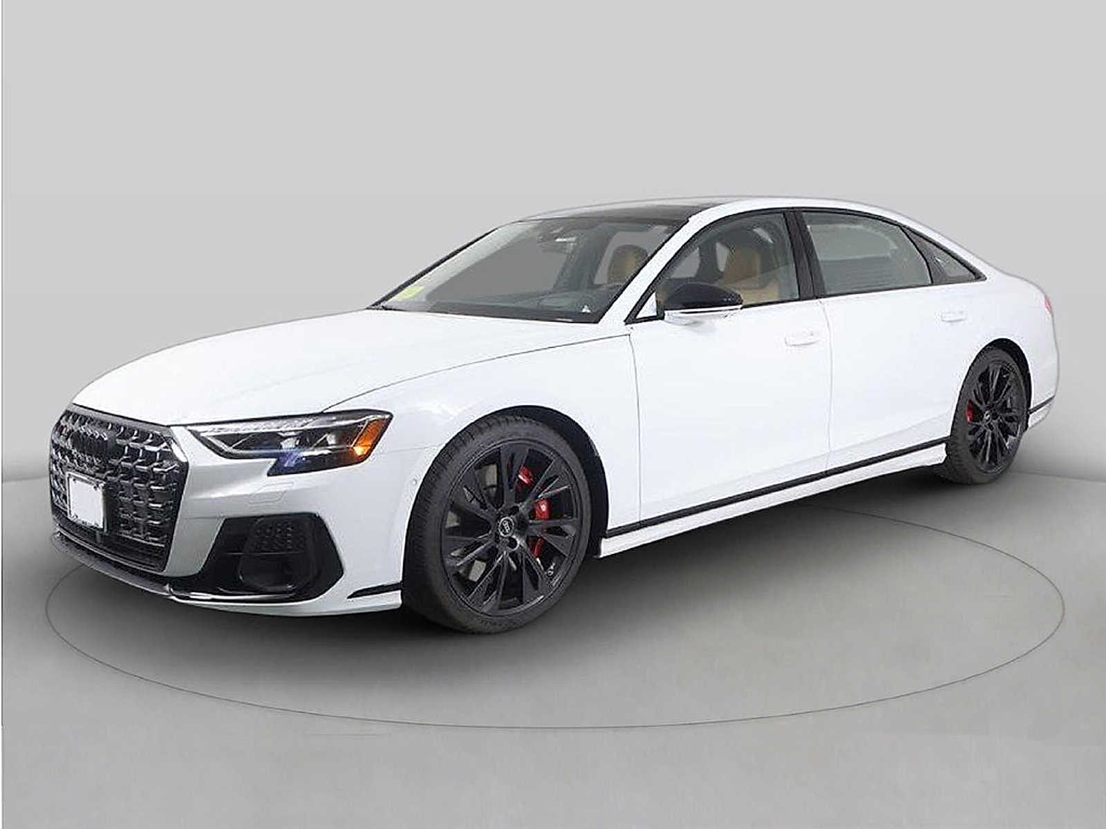 Black 2025 Audi S8 Sedan All-Wheel Drive 8-Speed Automatic