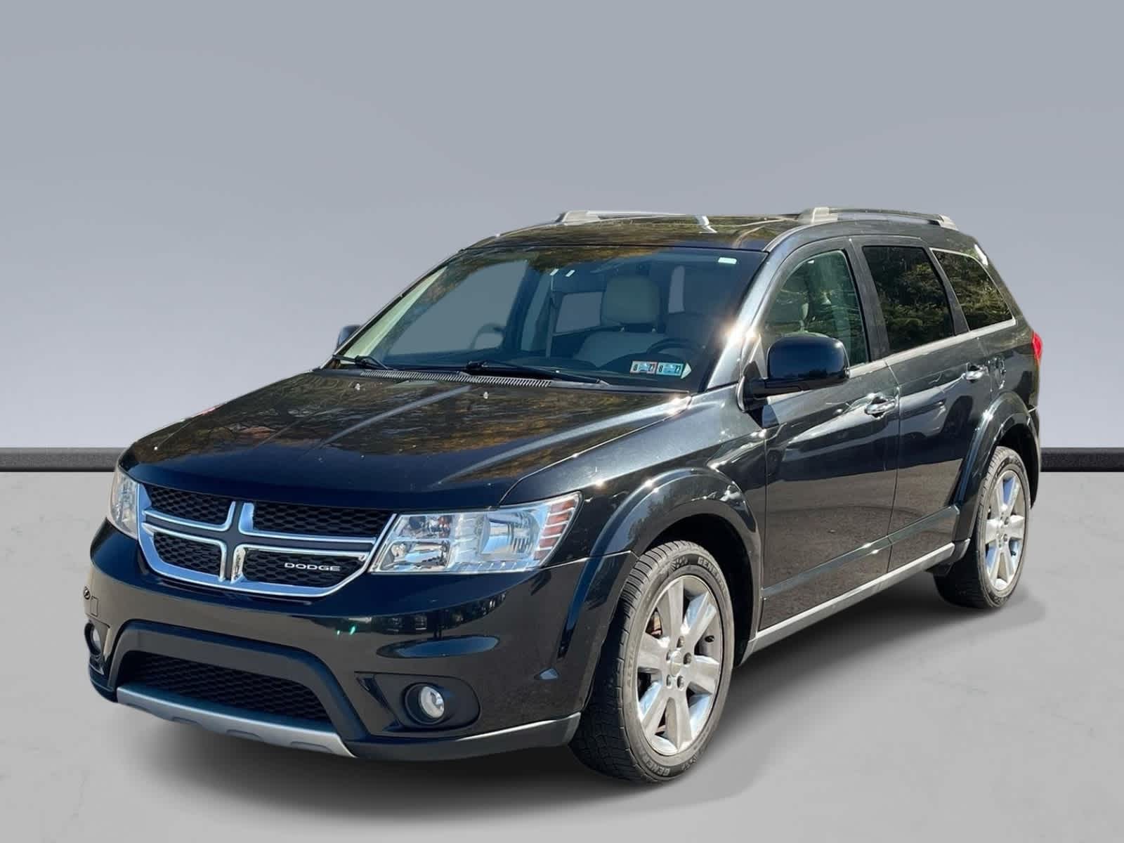 Brilliant Black Crystal Pearl 2012 Dodge Journey SUV / Crossover All-Wheel Drive 6-Speed Automatic
