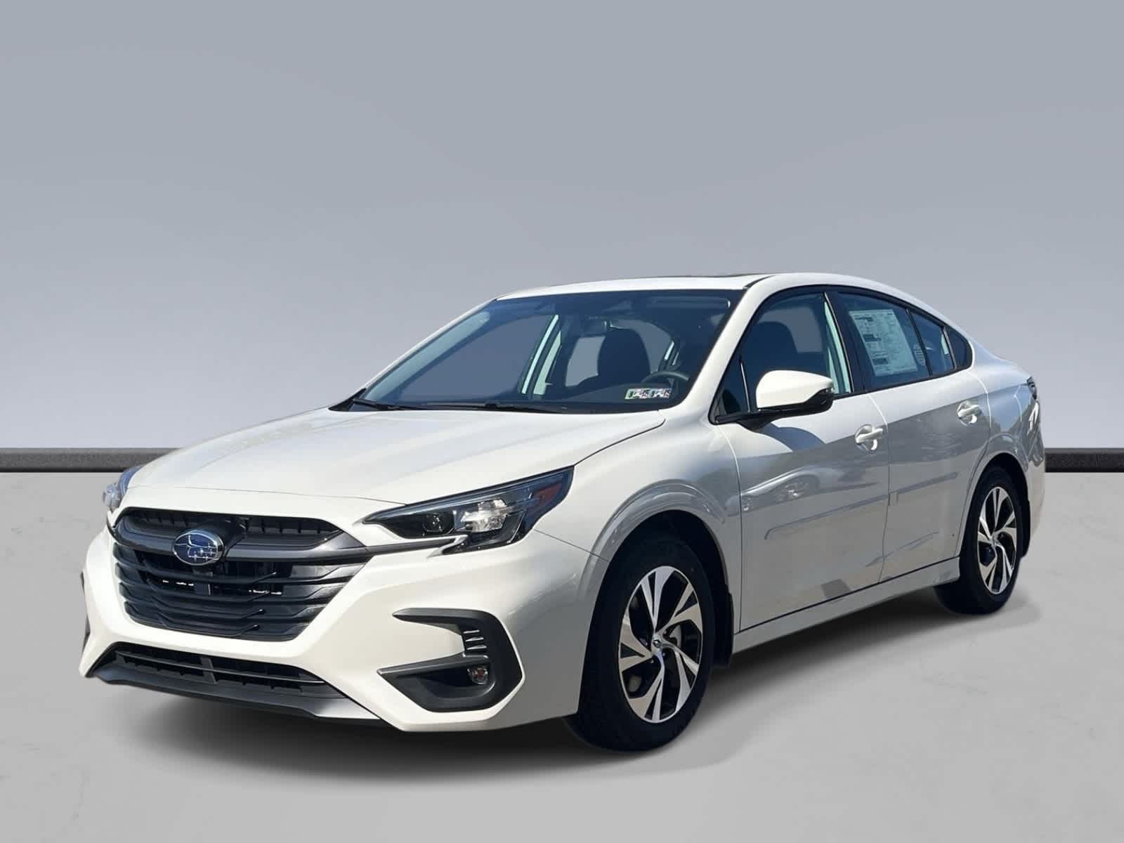Crystal White Pearl 2025 Subaru Legacy Premium AWD Sedan All-Wheel Drive Continuously Variable Transmission