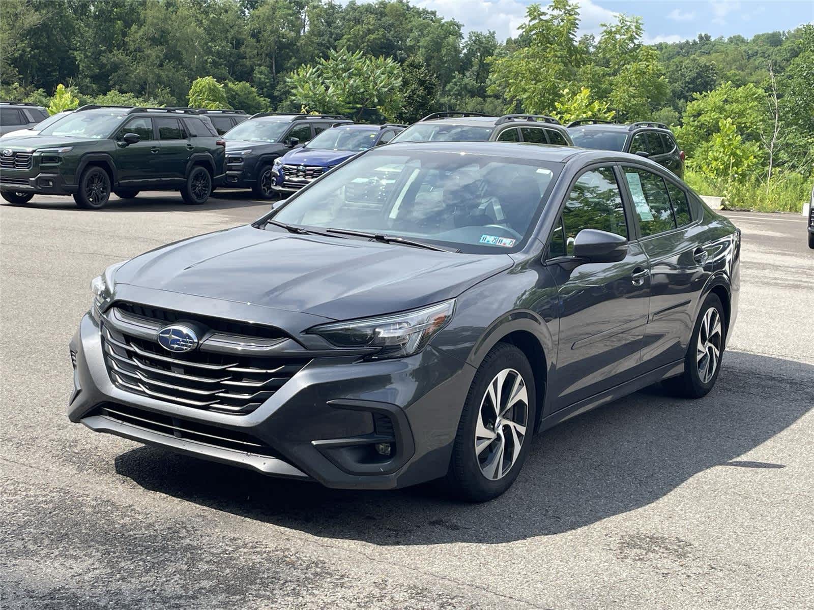 Magnetite Gray Metallic 2024 Subaru Legacy Sedan All-Wheel Drive Continuously Variable Transmission