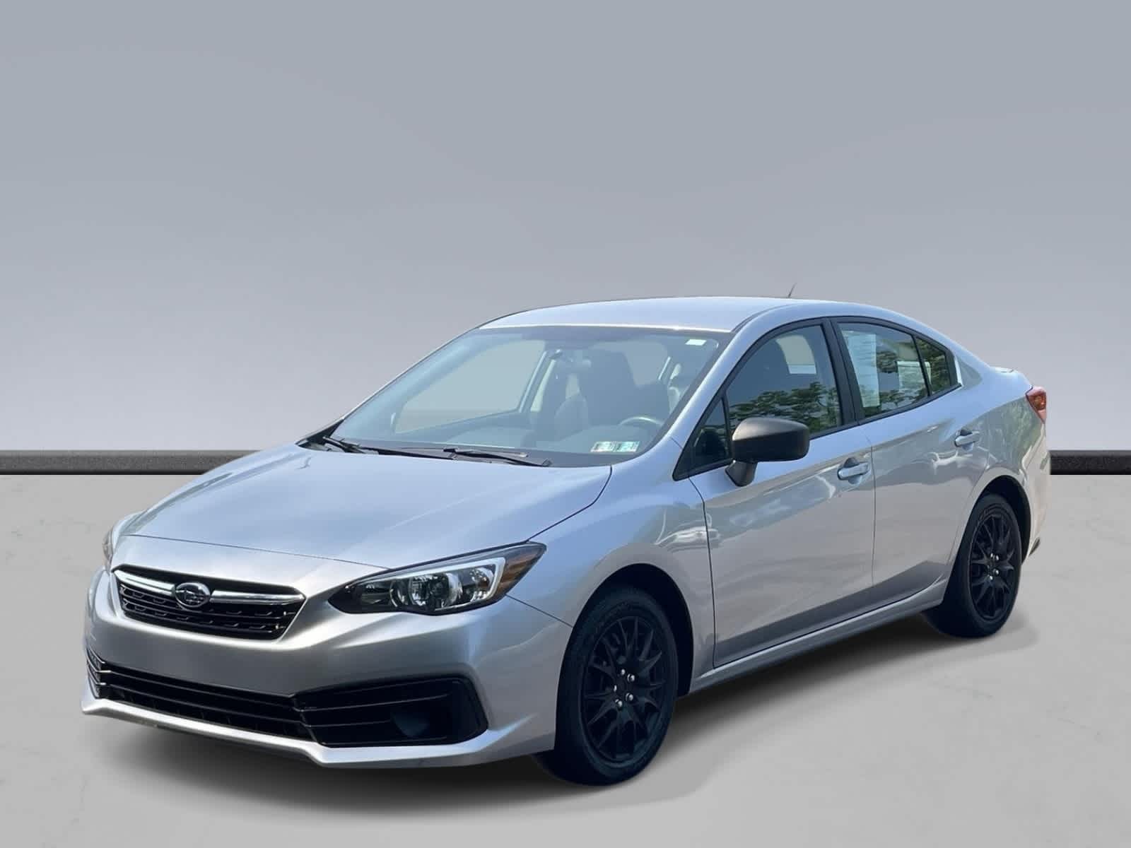 Ice Silver Metallic 2022 Subaru Impreza Sedan  Continuously Variable Transmission