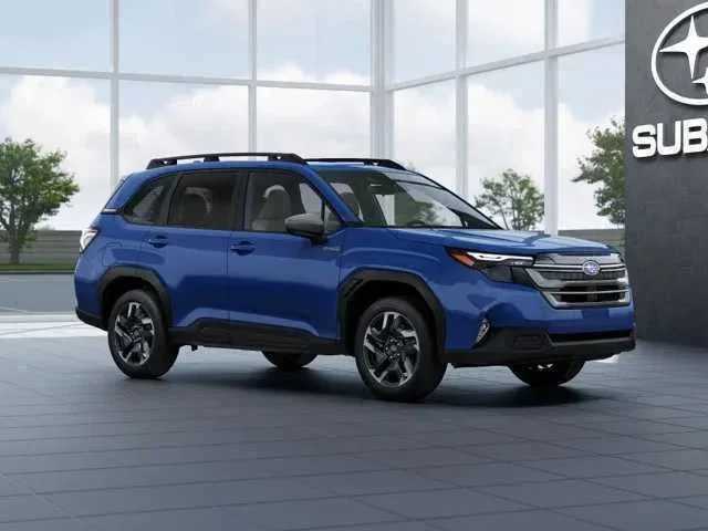 Blue 2026 Subaru Forester Hybrid SUV / Crossover All-Wheel Drive Continuously Variable Transmission