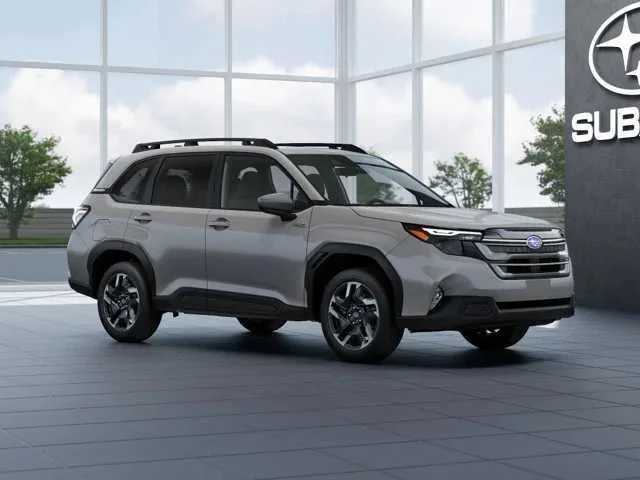 Gray 2026 Subaru Forester Hybrid SUV / Crossover All-Wheel Drive Continuously Variable Transmission