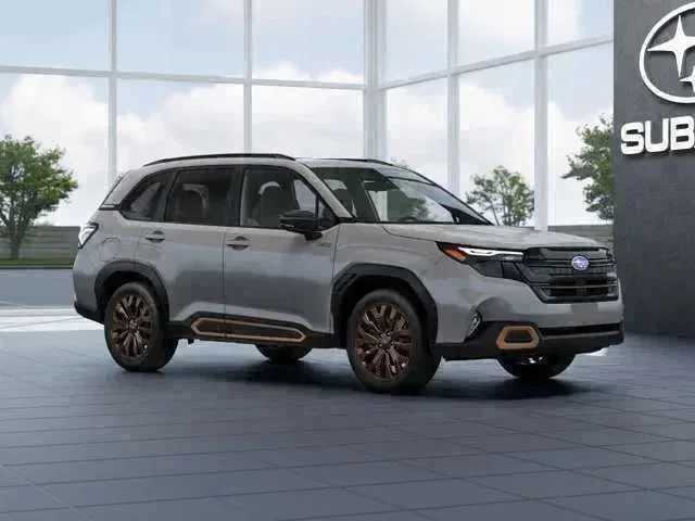 River Rock Pearl 2026 Subaru Forester Hybrid SUV / Crossover All-Wheel Drive Continuously Variable Transmission