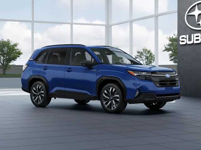 Blue 2026 Subaru Forester Hybrid Touring AWD SUV / Crossover All-Wheel Drive Continuously Variable Transmission