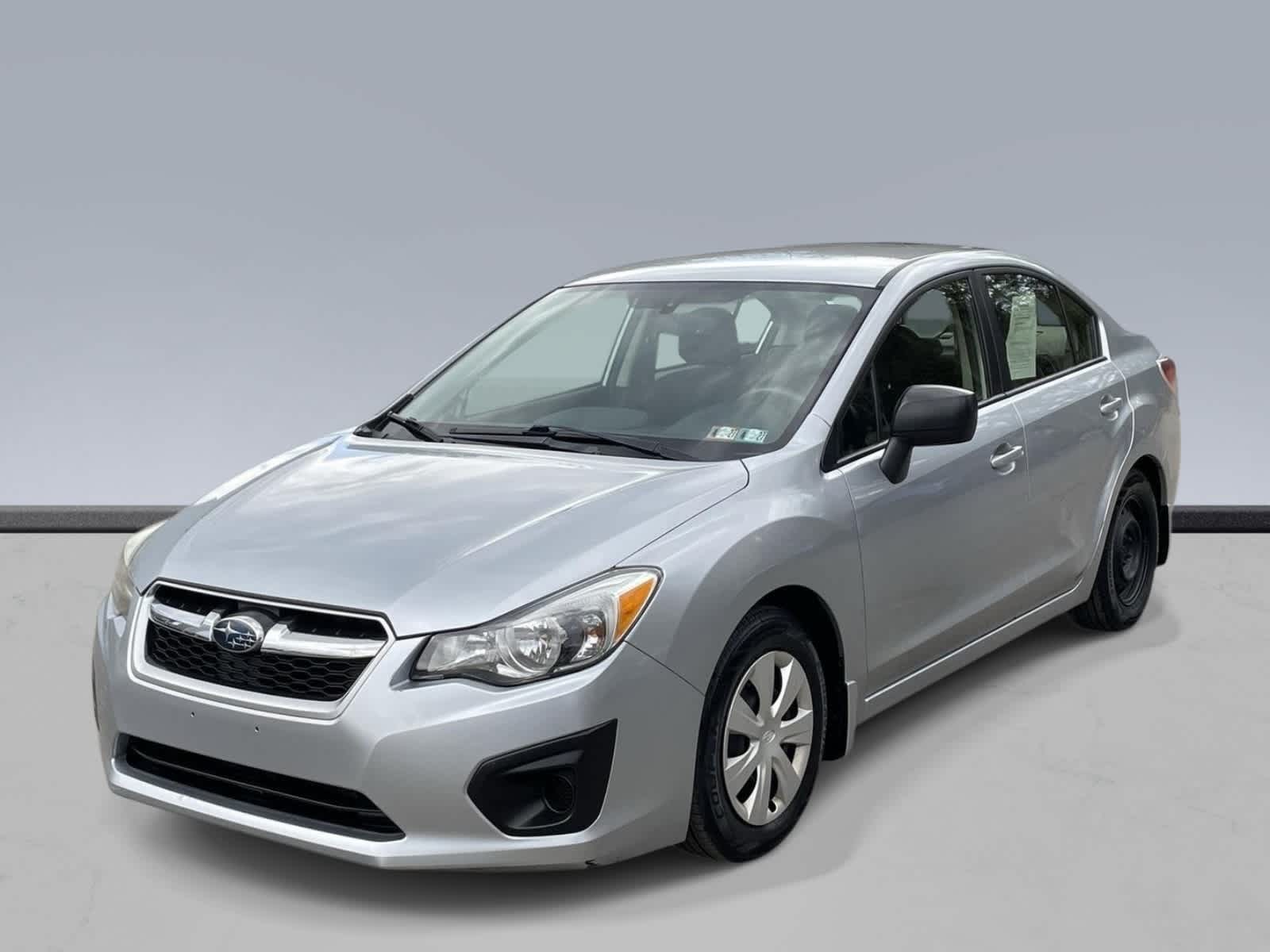 Ice Silver Metallic 2014 Subaru Impreza 2.0i Sedan All-Wheel Drive Continuously Variable Transmission