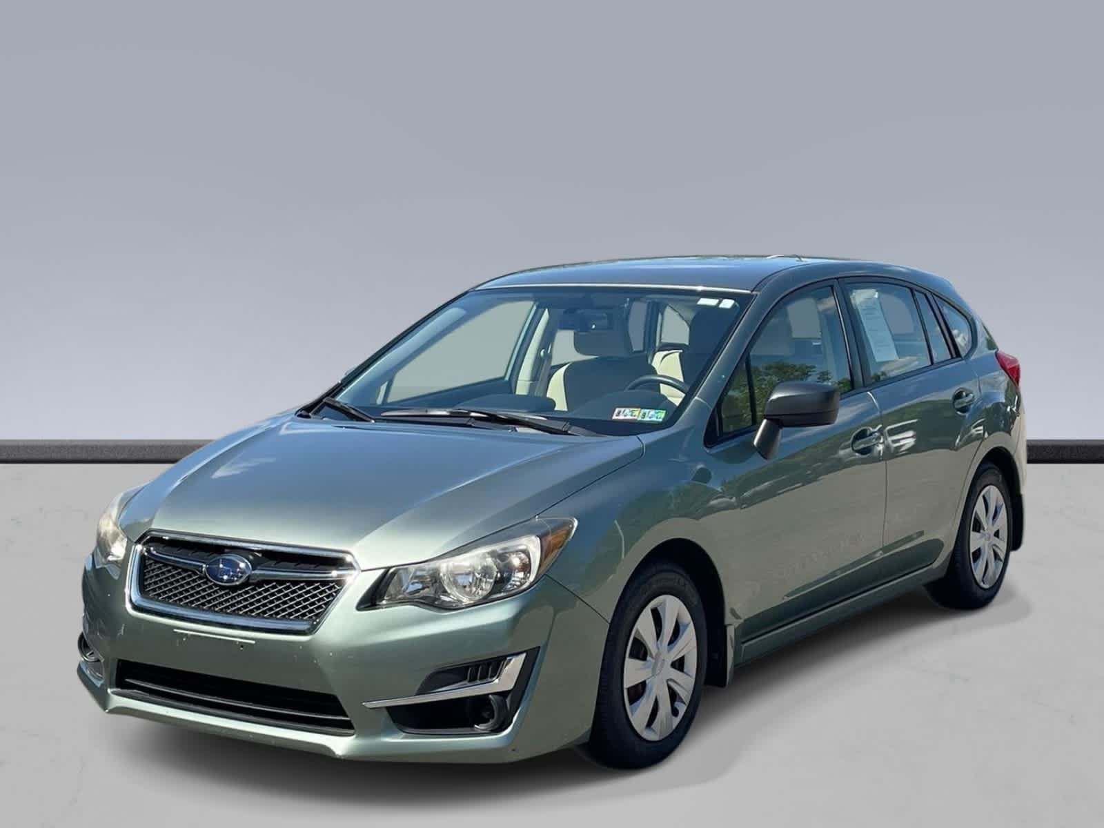 Jasmine Green Metallic 2016 Subaru Impreza Hatchback All-Wheel Drive Continuously Variable Transmission