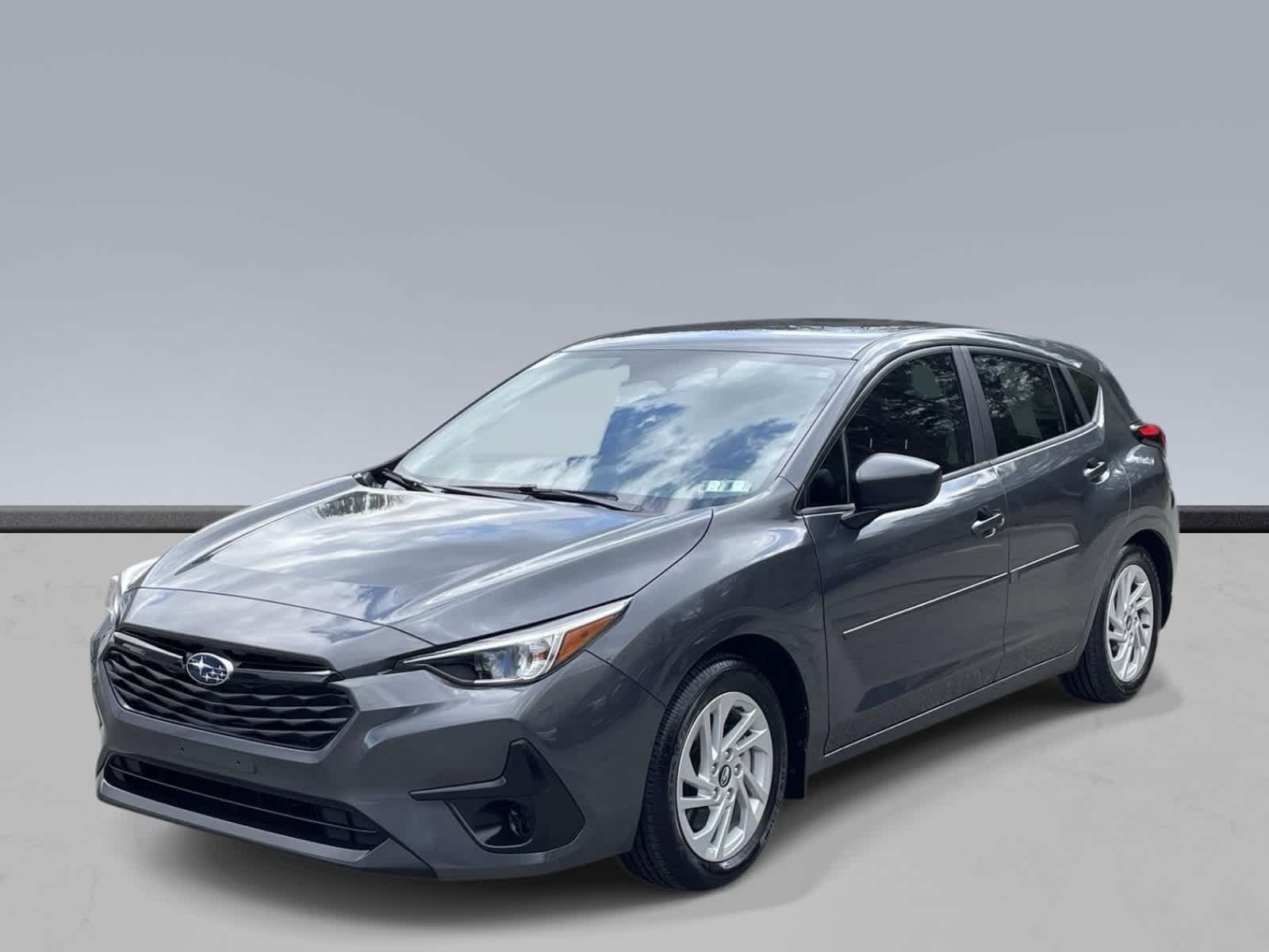 Magnetite Gray Metallic 2024 Subaru Impreza Sedan Continuously Variable Transmission