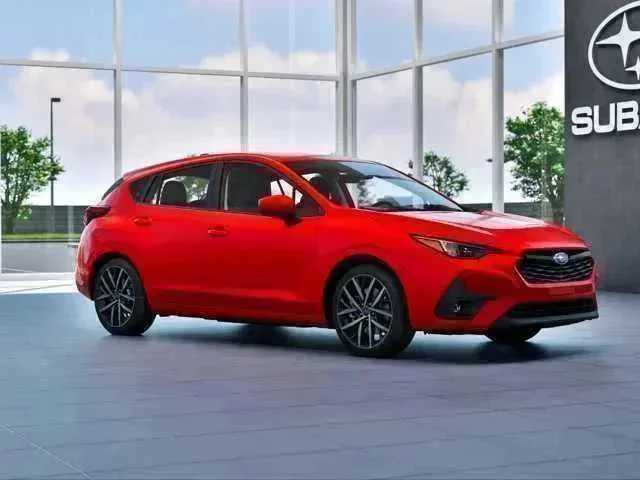 Pure Red 2026 Subaru Impreza Wagon All-Wheel Drive Continuously Variable Transmission