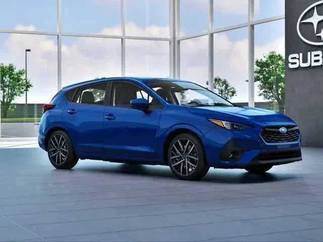 Sapphire Blue Pearl 2026 Subaru Impreza Wagon All-Wheel Drive Continuously Variable Transmission