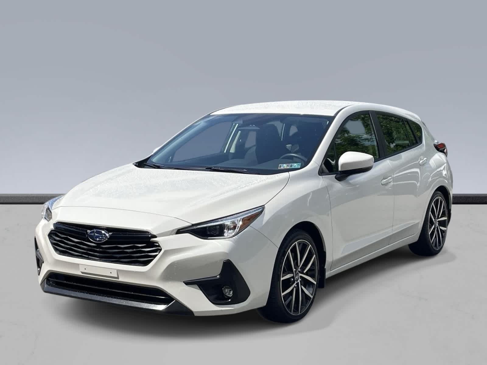 Crystal White Pearl 2024 Subaru Impreza Wagon All-Wheel Drive Continuously Variable Transmission