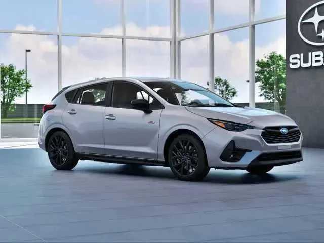Silver 2026 Subaru Impreza Wagon All-Wheel Drive Continuously Variable Transmission