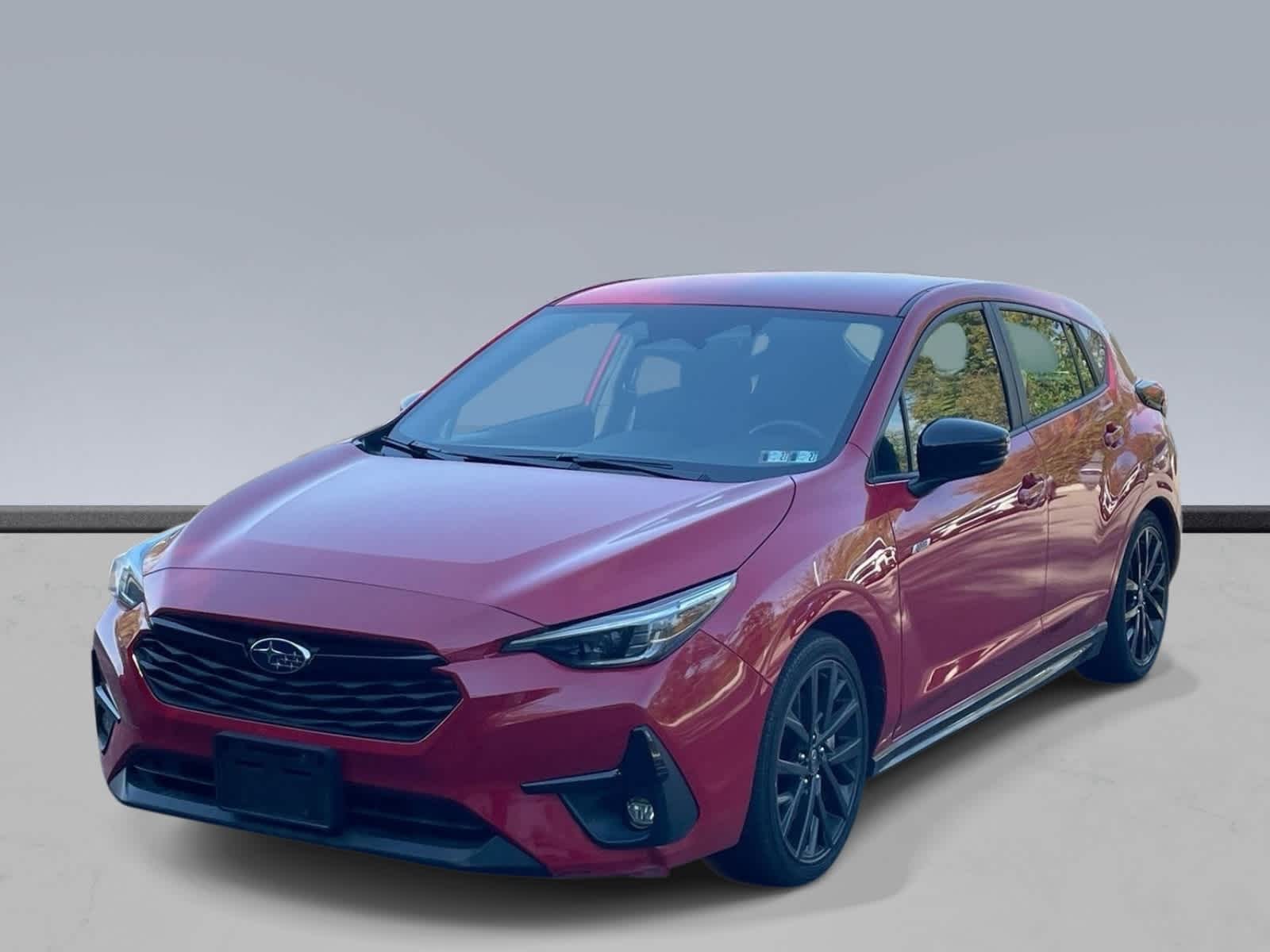 Pure Red 2024 Subaru Impreza Wagon All-Wheel Drive Continuously Variable Transmission