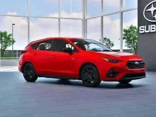 Pure Red 2026 Subaru Impreza Wagon All-Wheel Drive Continuously Variable Transmission