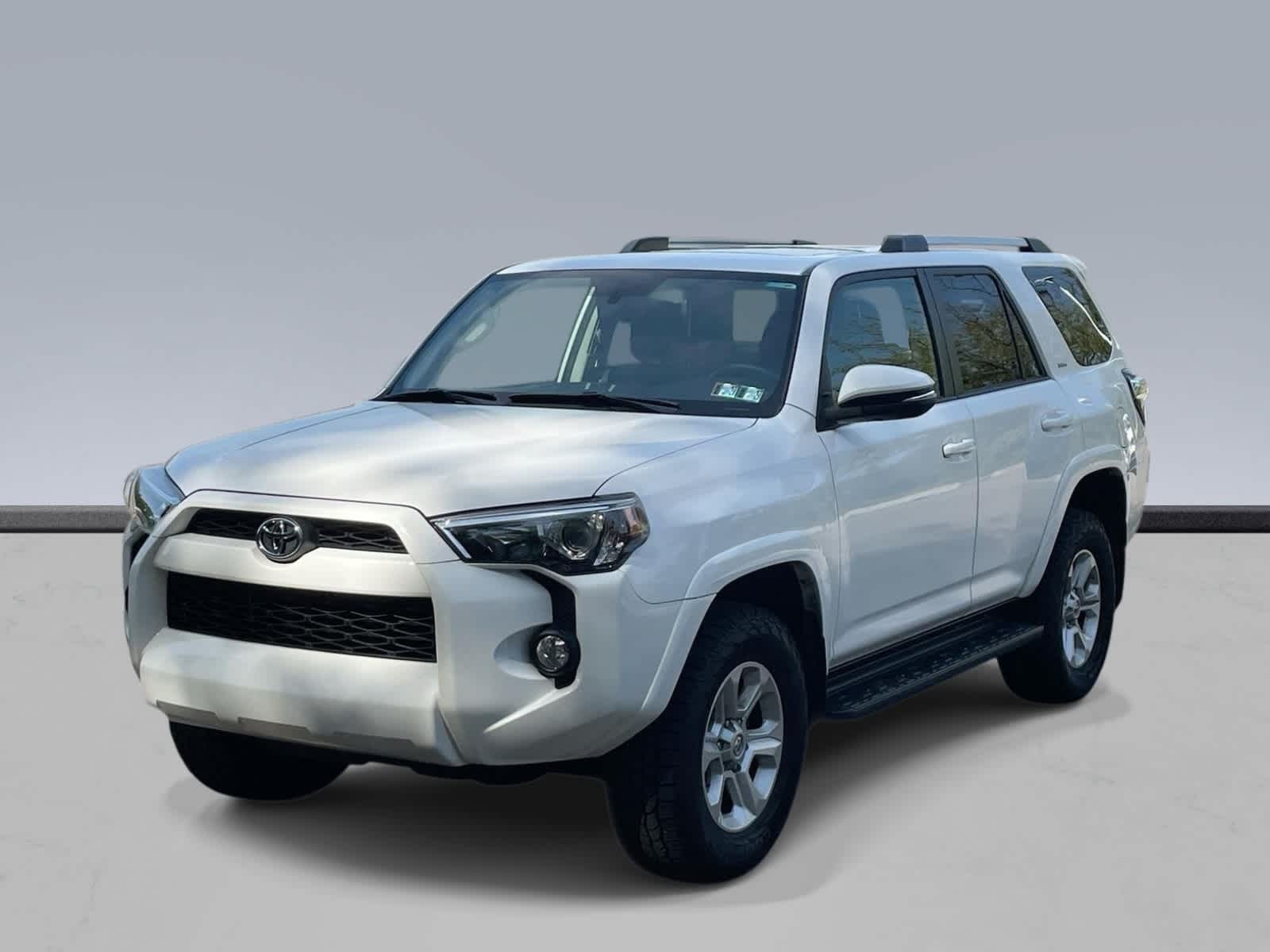 Super White 2019 Toyota 4Runner SUV / Crossover Four-Wheel Drive 5-Speed Automatic