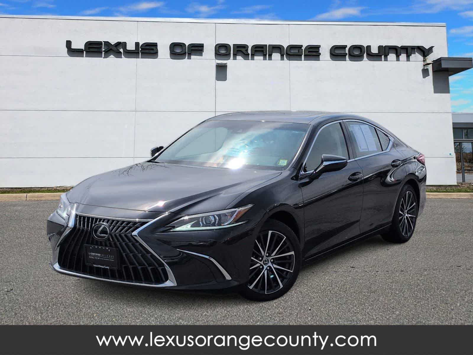 Black (Caviar) 2025 Lexus ES 350 FWD Sedan Front-Wheel Drive 8-Speed Automatic