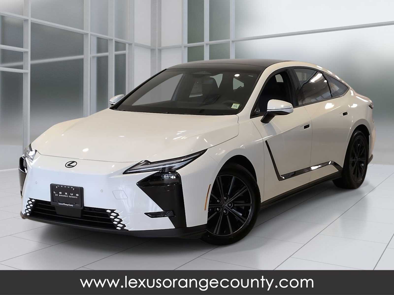 Ultra White 2026 Lexus ES EV Sedan All-Wheel Drive 1-Speed Automatic
