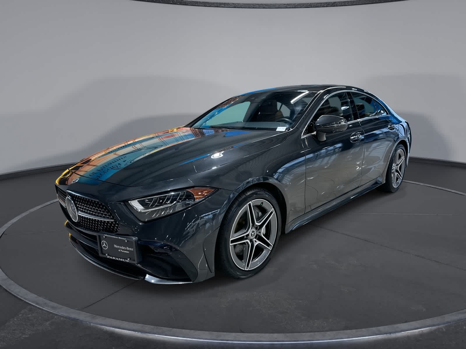 Gray (Graphite Grey Metallic) 2023 Mercedes-Benz CLS 450 4MATIC Coupe All-Wheel Drive 9-Speed Automatic