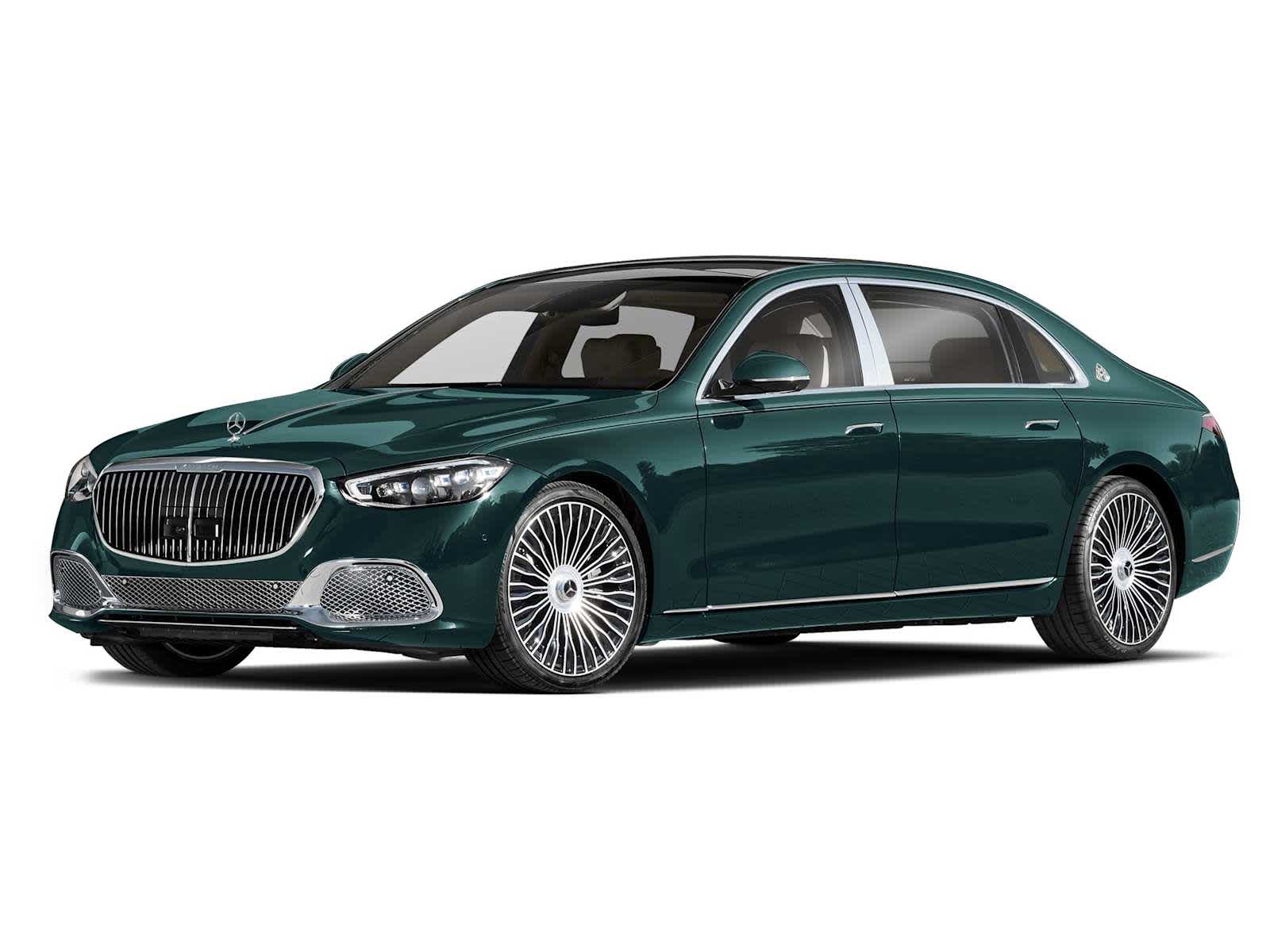 Emerald Green Metallic 2026 Mercedes-Benz S-Class Sedan All-Wheel Drive 9-Speed Automatic