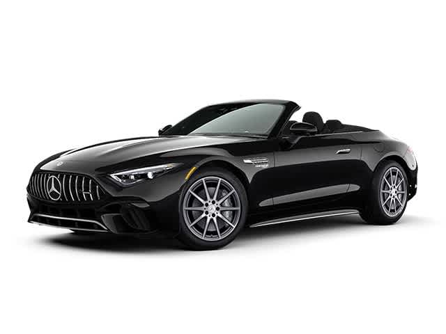 Obsidian Black Metallic 2023 Mercedes-Benz SL-Class Convertible Rear-Wheel Drive 9-Speed Automatic