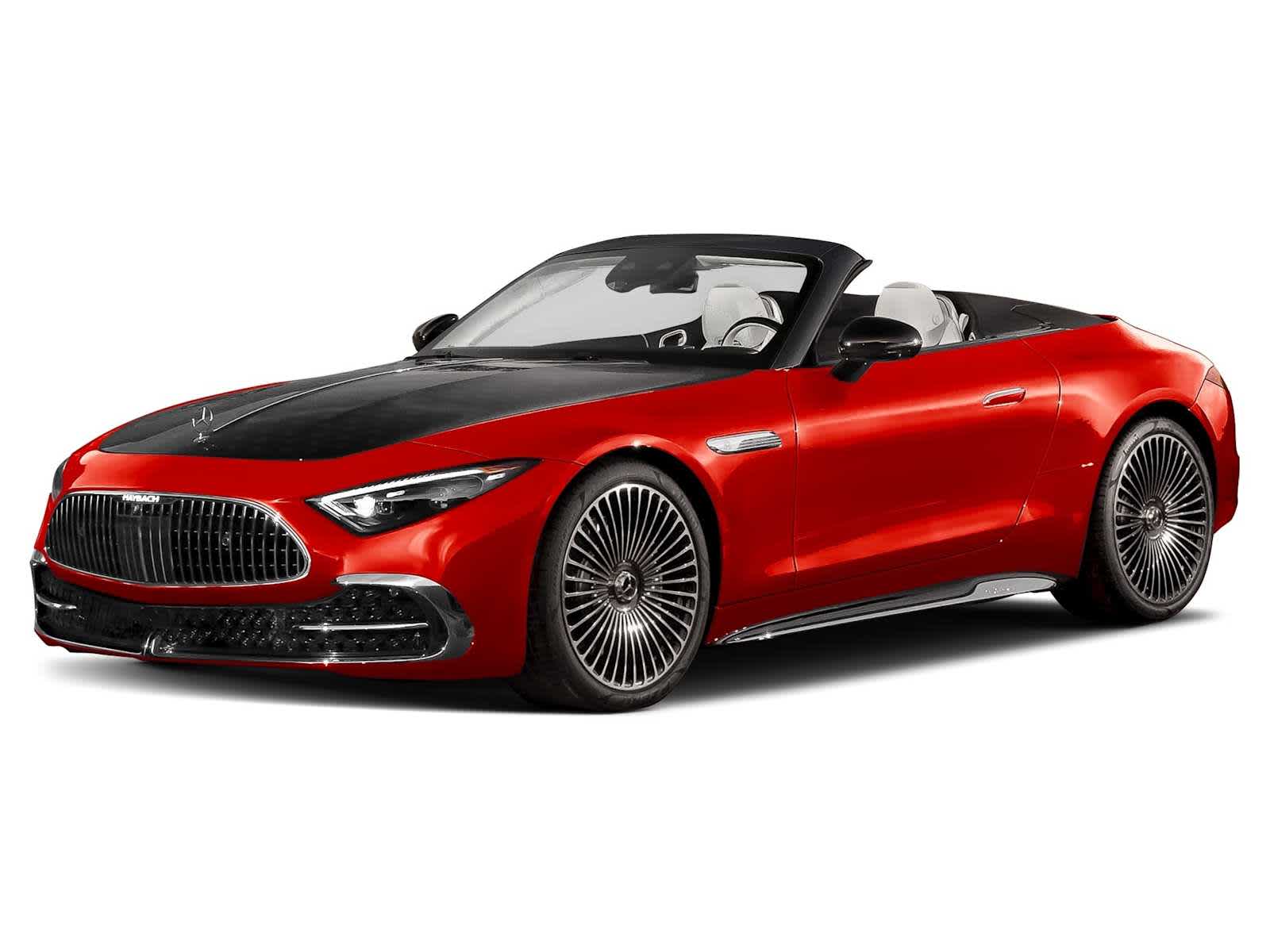 MANUFAKTUR Garnet Red Metallic (Red Ambiance) 2027 Mercedes-Benz SL-Class Convertible All-Wheel Drive 9-Speed Automatic