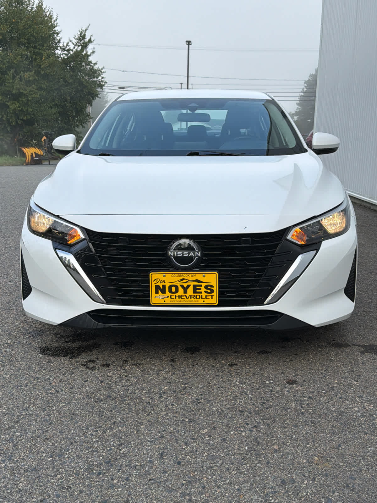 White (Fresh Powder) 2024 Nissan Sentra Sedan Front-Wheel Drive Continuously Variable Transmission