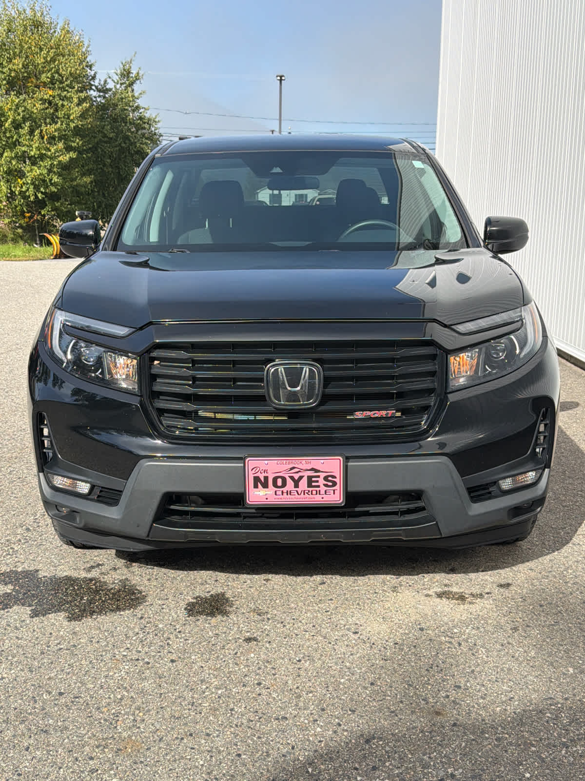 Black 2023 Honda Ridgeline Pickup Truck All-Wheel Drive 9-Speed Automatic