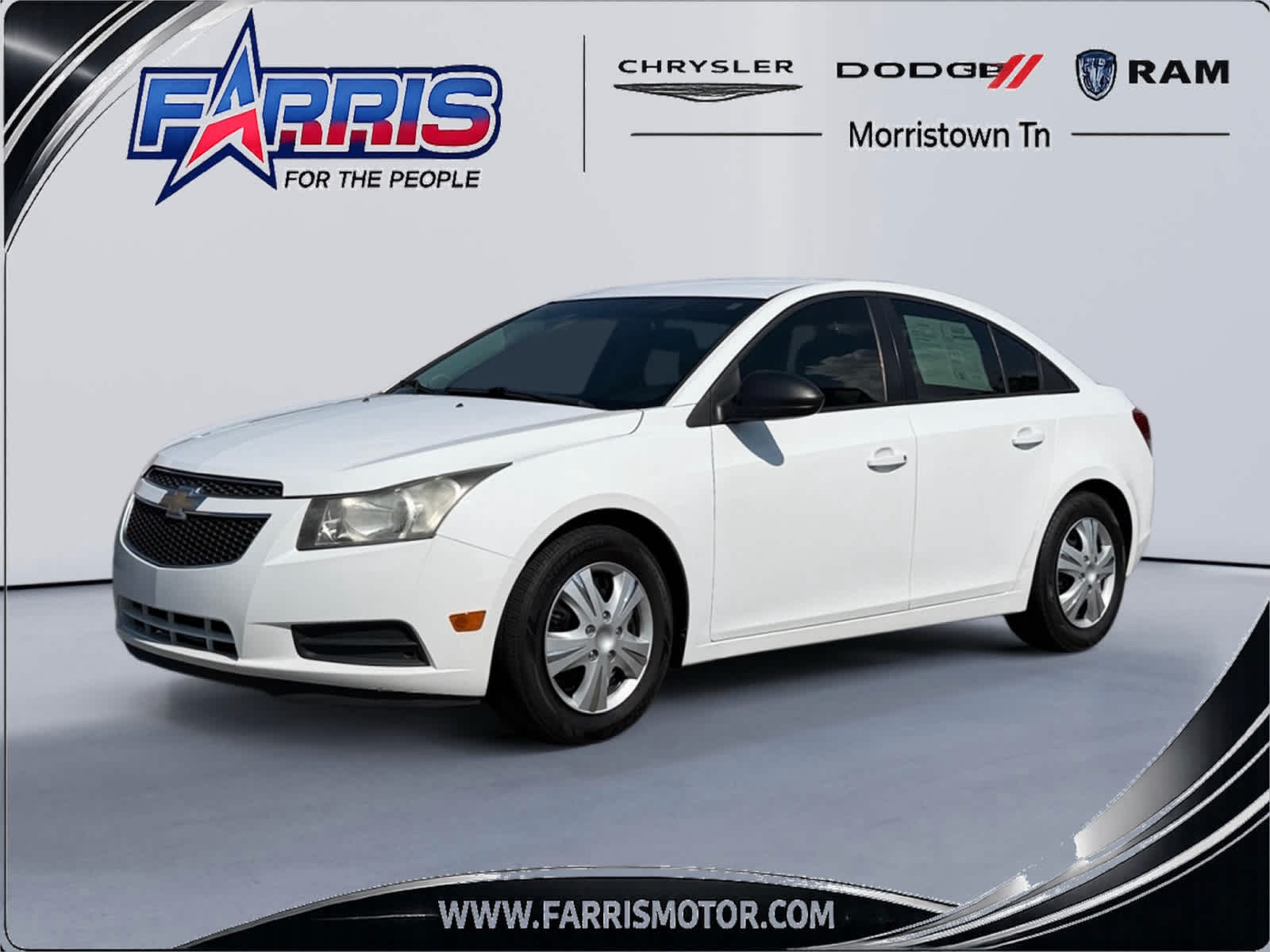 Summit White 2014 Chevrolet Cruze LS Sedan FWD Sedan Front-Wheel Drive 6-Speed Automatic