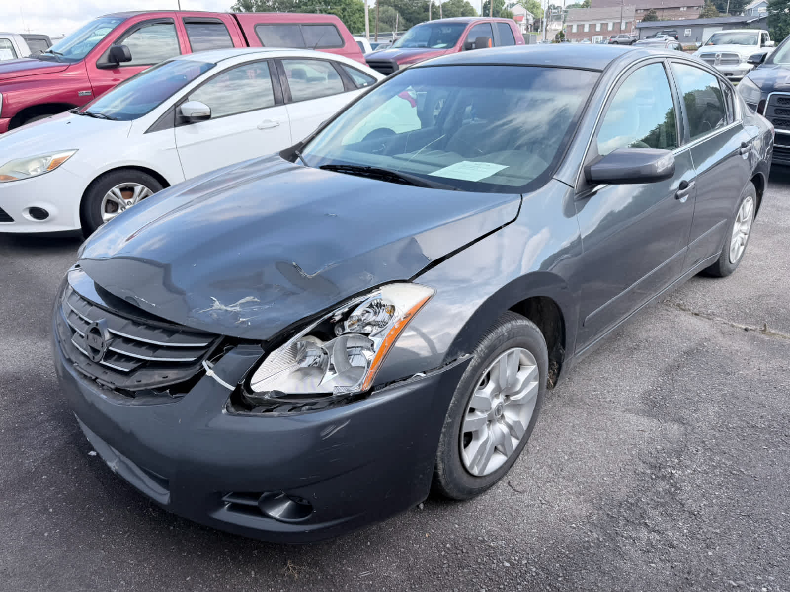 Metallic Slate 2011 Nissan Altima Sedan Front-Wheel Drive Continuously Variable Transmission
