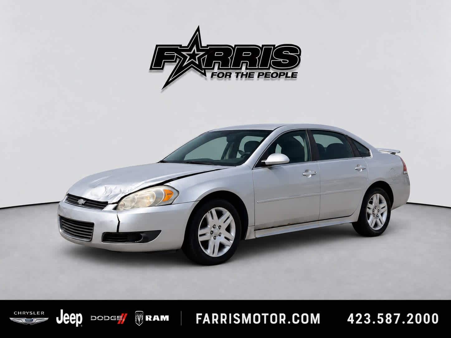 Silver Ice Metallic 2011 Chevrolet Impala Sedan Front-Wheel Drive 4-Speed Automatic