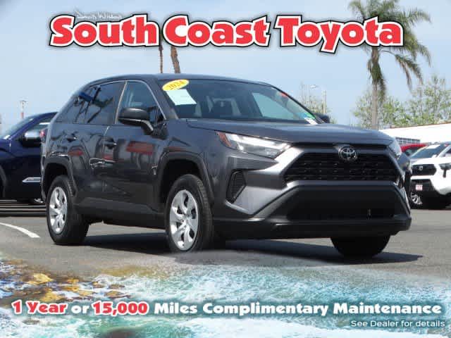 Magnetic Gray Metallic 2024 Toyota RAV4 LE AWD SUV / Crossover All-Wheel Drive 8-Speed Automatic