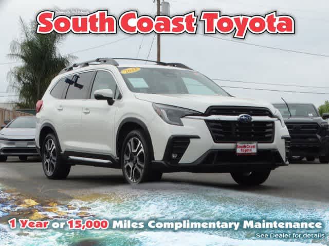 Crystal White Pearl 2023 Subaru Ascent Limited 7-Passenger AWD SUV / Crossover All-Wheel Drive Continuously Variable Transmission