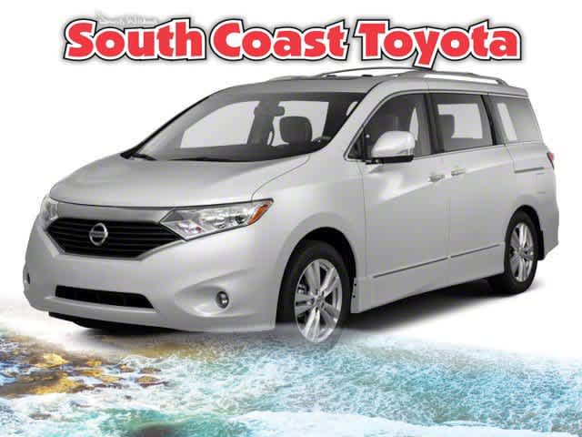 White Pearl 2012 Nissan Quest 3.5 S Minivan Front-Wheel Drive Continuously Variable Transmission