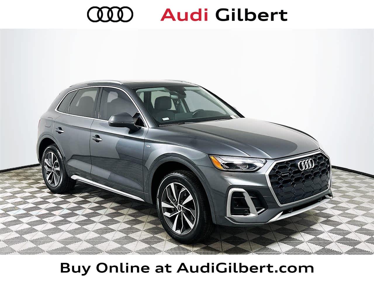 Daytona Gray Pearl Effect 2023 Audi Q5 quattro Premium Plus S Line 45 TFSI SUV / Crossover All-Wheel Drive 7-Speed Automatic