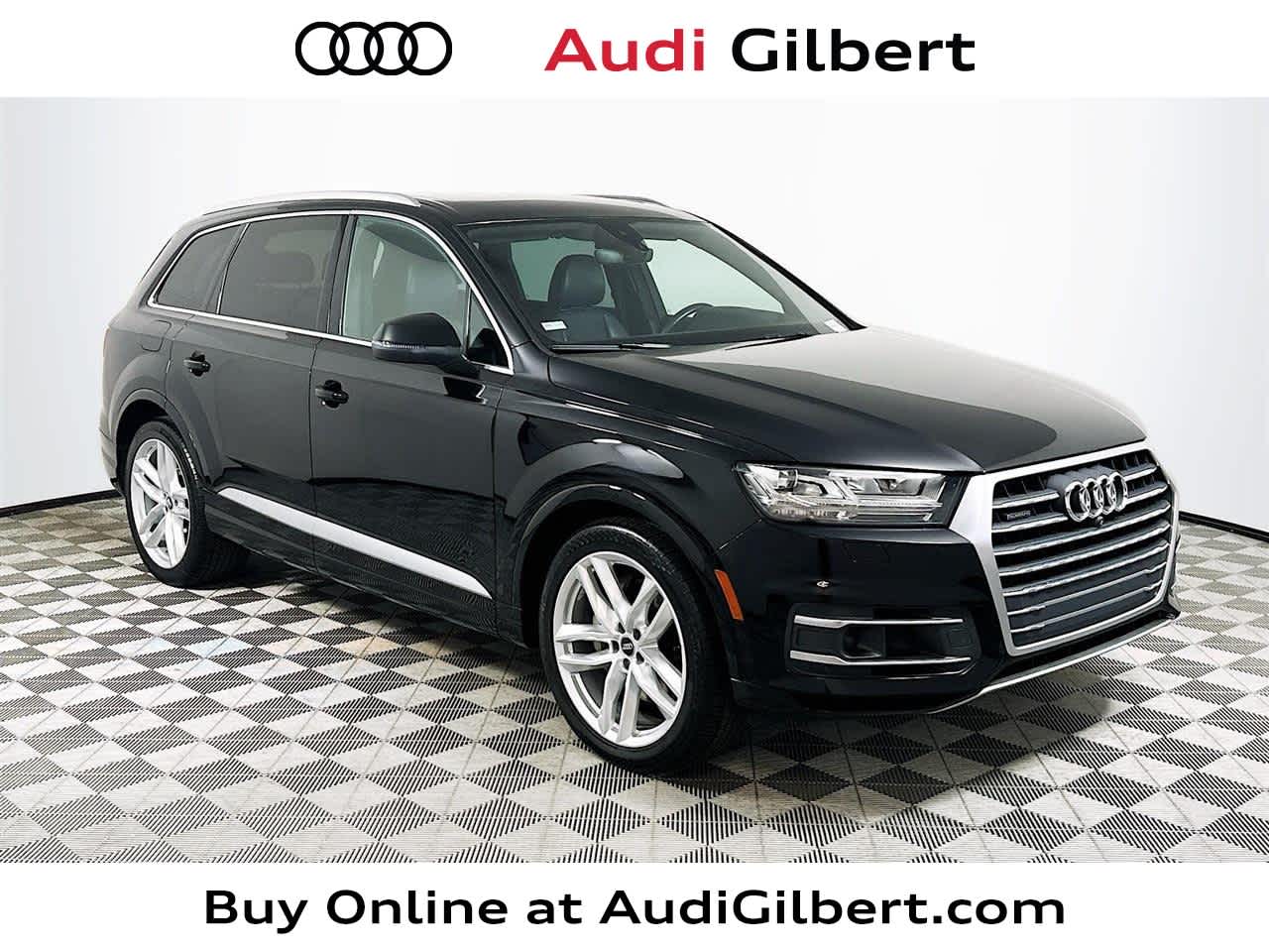 Night Black 2017 Audi Q7 3.0T quattro Prestige SUV / Crossover All-Wheel Drive 8-Speed Automatic