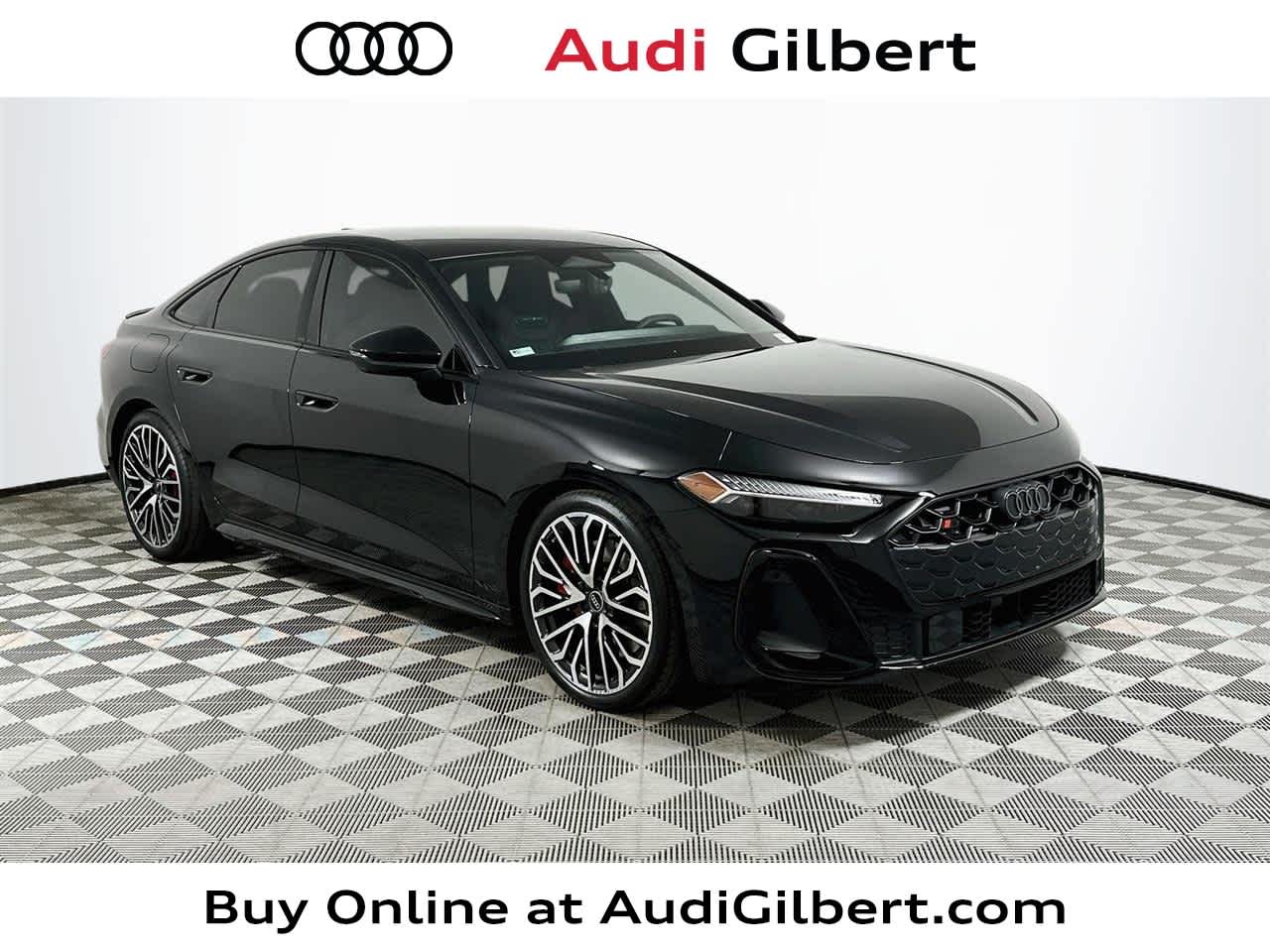 Black (MYTHOS BLK MET) 2026 Audi S5 Sedan All-Wheel Drive 7-Speed Automatic