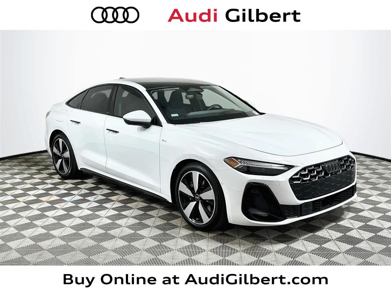 GLACIER WHT MET 2026 Audi A5 Sedan All-Wheel Drive 7-Speed Automatic
