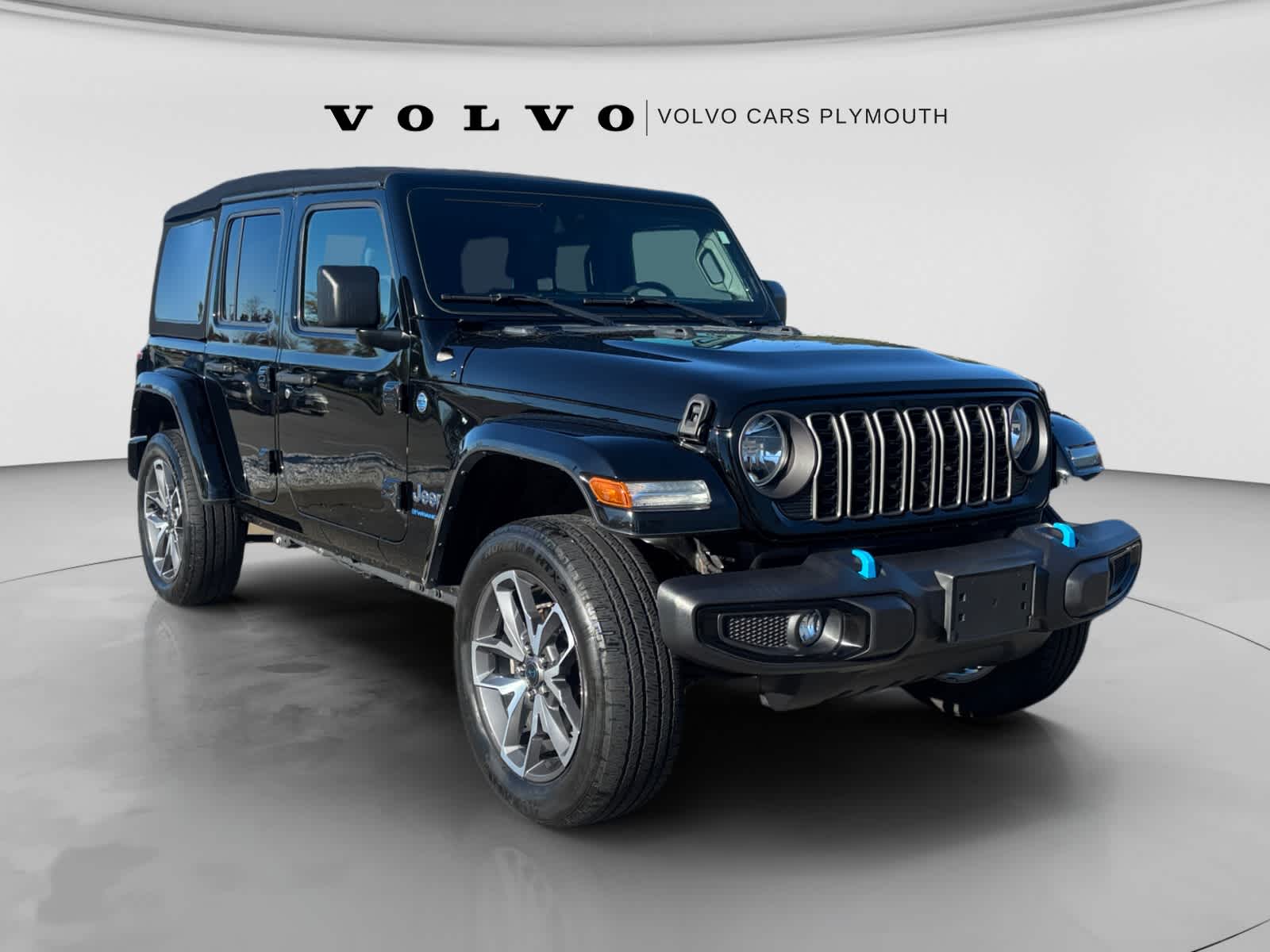 Black Clearcoat 2024 Jeep Wrangler 4xe SUV / Crossover Four-Wheel Drive 8-Speed Automatic