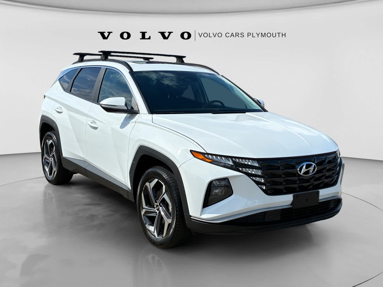 Serenity White Pearl 2023 Hyundai Tucson SUV / Crossover All-Wheel Drive 8-Speed Automatic