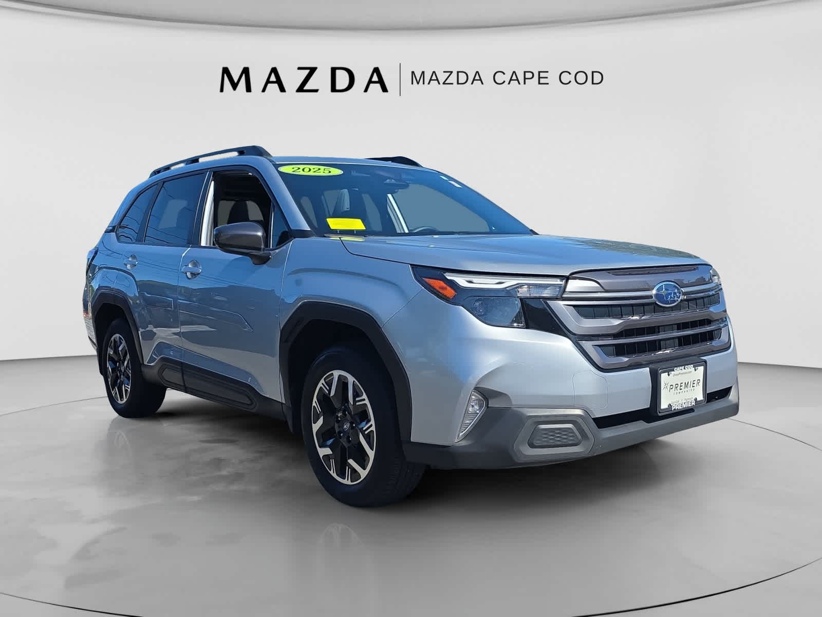 Ice Silver Metallic 2025 Subaru Forester SUV / Crossover All-Wheel Drive Continuously Variable Transmission