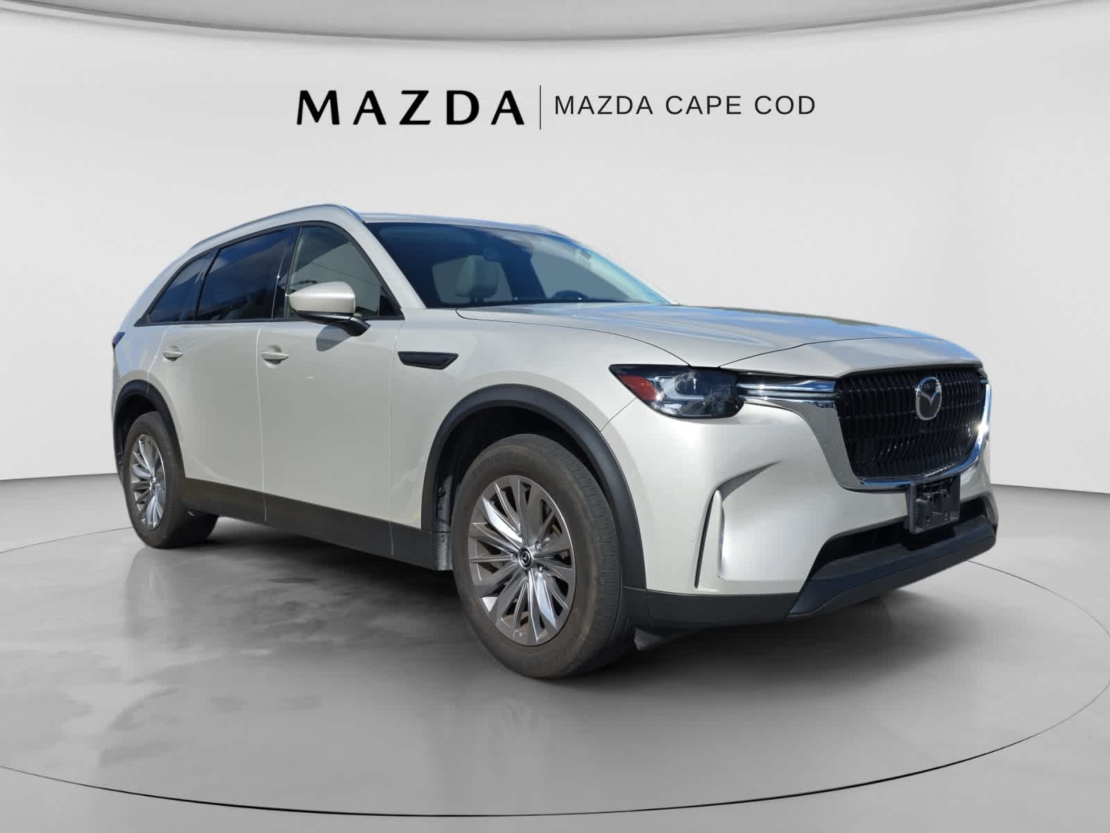Gray (Platinum Quartz) 2024 Mazda CX-90 SUV / Crossover All-Wheel Drive 8-Speed Automatic