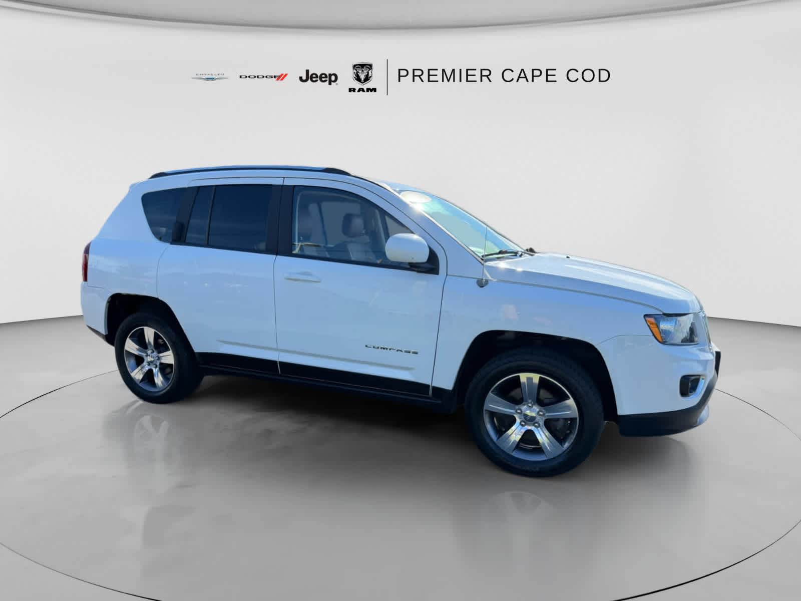 Bright White Clearcoat 2016 Jeep Compass SUV / Crossover Four-Wheel Drive 6-Speed Automatic